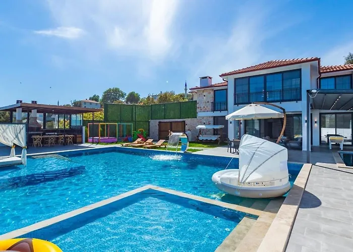Kas 5 Bedroom Luxury With Private Pool Hot Tub Villa *