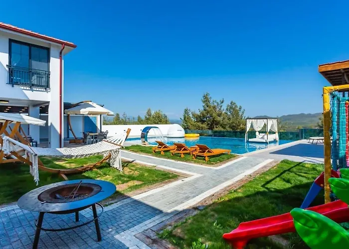 Kas 5 Bedroom Luxury With Private Pool Hot Tub Villa *