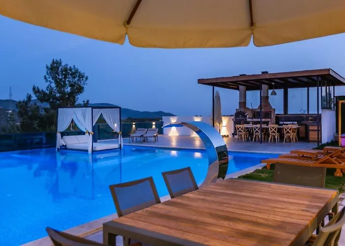 Villa Kas 5 Bedroom Luxury With Private Pool Hot Tub *