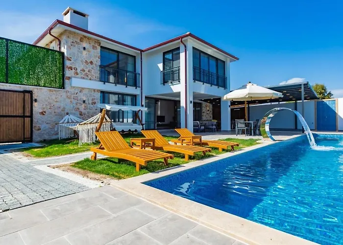 Villa Kas 5 Bedroom Luxury With Private Pool Hot Tub *