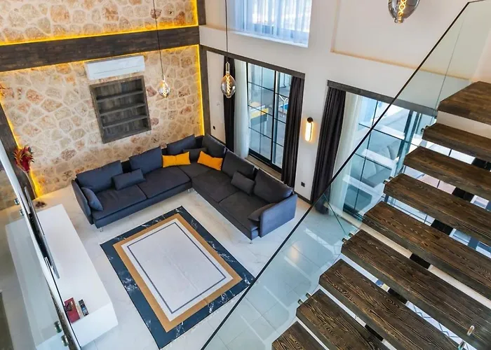 Kas 5 Bedroom Luxury With Private Pool Hot Tub Villa Kaş