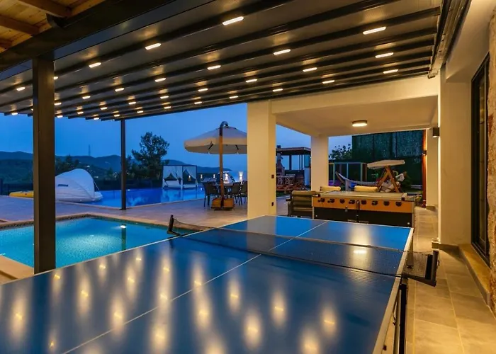 Villa Kas 5 Bedroom Luxury With Private Pool Hot Tub *