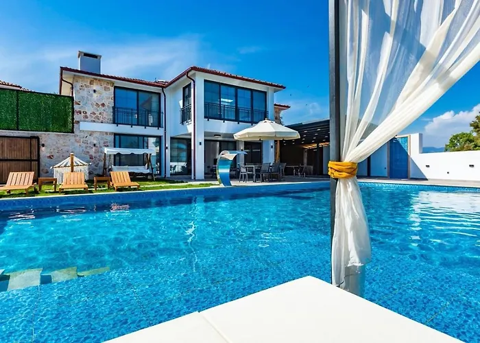 Villa Kas 5 Bedroom Luxury With Private Pool Hot Tub